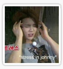 Pegatina ESTRESADO JOHNNY