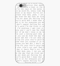 One Direction Narren Gold Texte iPhone-Hülle & Cover