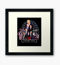Trump One - An American Circus - Humor Satirical Merch Framed Print
