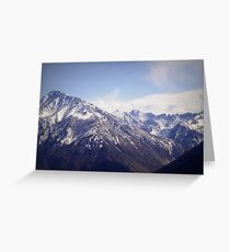 Sierra Nevadas Greeting Card