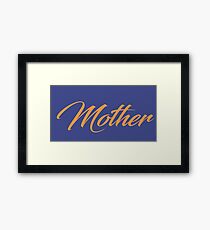 Independent Mother - T-shirt - woman t-shirt independent wife independent mom independent life Framed Print