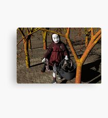 Lil dead hacking hood Canvas Print
