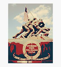 Proud of Marines Photographic Print