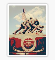 Proud of Marines Sticker