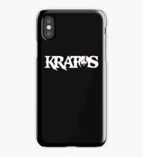 God of War - Kratos black iPhone Case/Skin