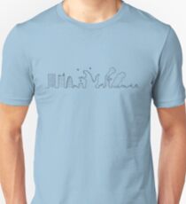 Kaiju passing by Unisex T-Shirt