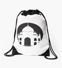Taj Mahal Icon Drawstring Bag