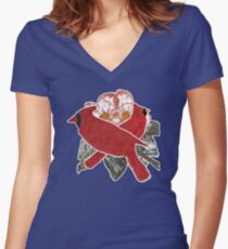 Cardinals Women's Fitted V-Neck T-Shirt