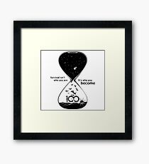 The 100 Merch Framed Print