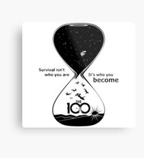 The 100 Merch Metal Print