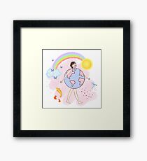 We Are the Earth Framed Print
