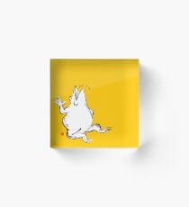 Sitting Frog - LOL! Acrylic Block
