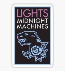 LIGHTS Midnight Machines Logo Sticker