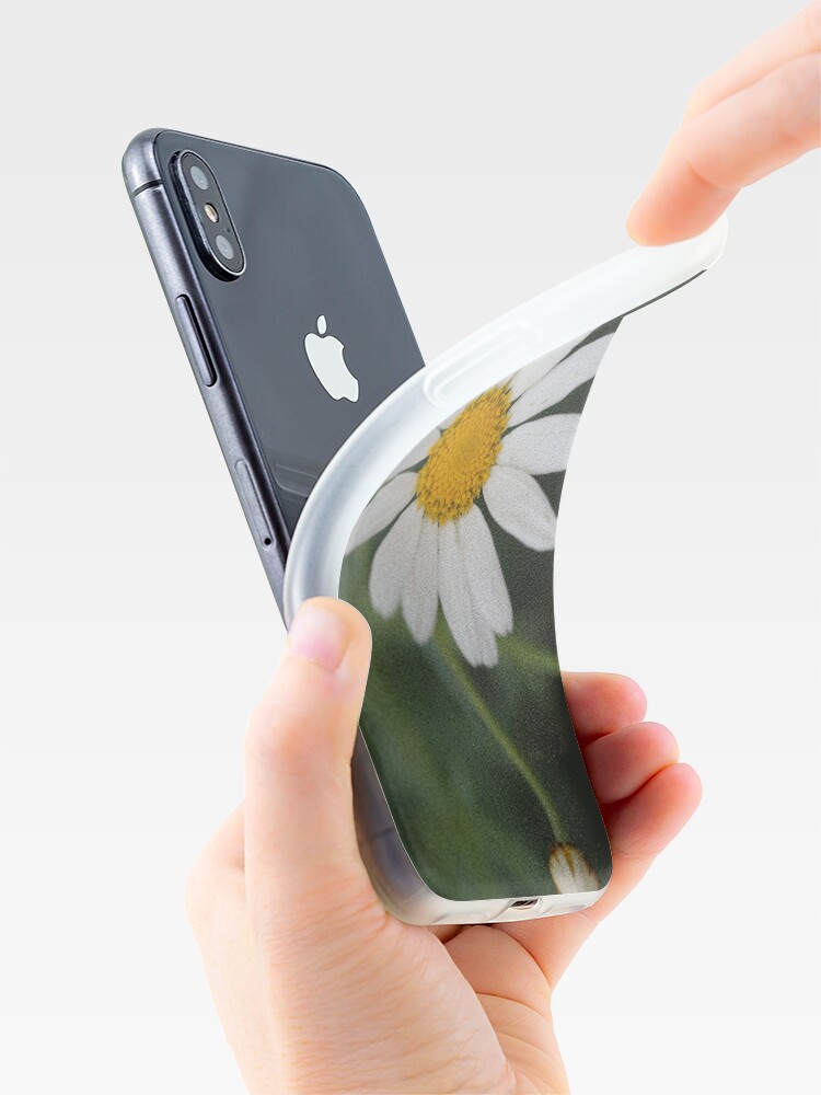 Alternate view of White Daisy iPhone Case & Cover