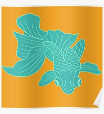 Fresh Goldfish Poster