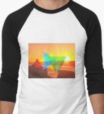 Lucid Set Figures Men's Baseball ¾ T-Shirt