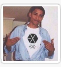EXO-L OBAMA Sticker