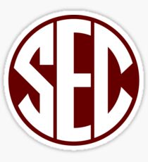 Mississippi State Bulldogs SEC Logo Sticker