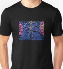 Abstract Blue and Pink, Unisex T-Shirt
