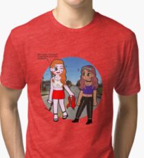 Car Race Tri-blend T-Shirt