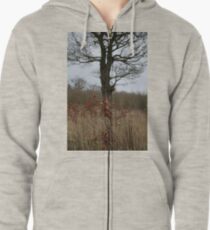 focusing Zipped Hoodie