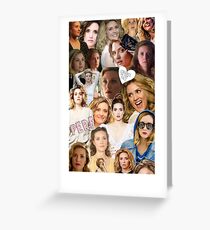 Evelyne Brochu Collage Greeting Card