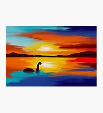 Loch Ness Sunset Photographic Print