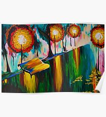 Autumn Streetscape Poster