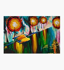 Autumn Streetscape Photographic Print