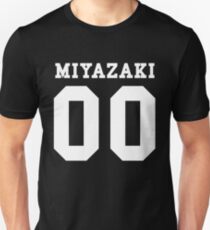 Miyazaki PYREX (weißer Text) Slim Fit T-Shirt