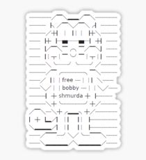 Free Bobby Sticker