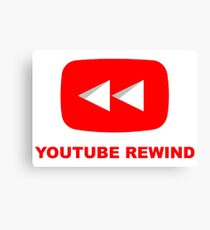 youtube Canvas Print