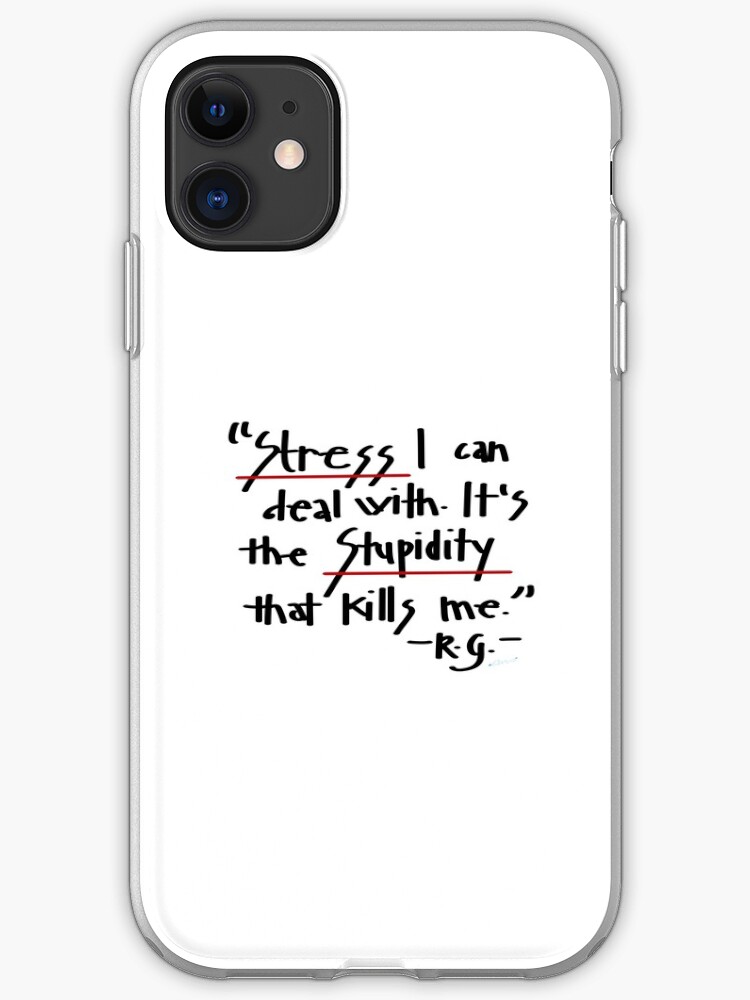 Coping With Stress iphone 11 case Coping With Stress iphone 11 case