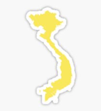 Vietnam Love in Lemon Sticker