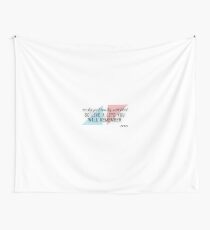 A tribute to AVICII (quote) Wall Tapestry