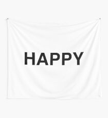 HAPPY Wall Tapestry