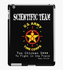 Time Corps Scientific Team iPad Case/Skin