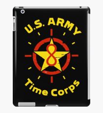 US ARMY TIME CORPS LOGO iPad Case/Skin