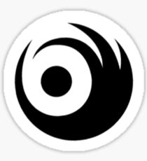 LIGHTS Skin & Earth Black Logo Sticker