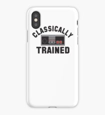 Classically Trained Nintendo T-Shirt iPhone Case/Skin