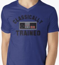 Classically Trained Nintendo T-Shirt Men's V-Neck T-Shirt