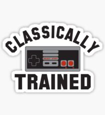 Classically Trained Nintendo T-Shirt Sticker