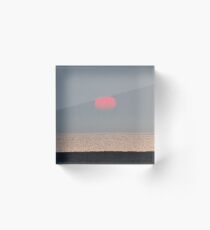 Spring sunset Acrylic Block