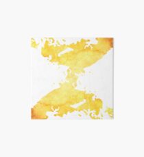 Yellow Watercolor Art Board