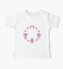 Toys for children: robots, remote control, cubes. Baby Tee