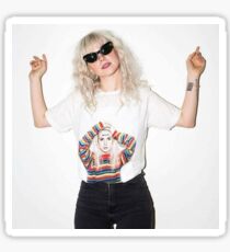 Hayley Williams wearing a Hayley Williams Shirt Sticker