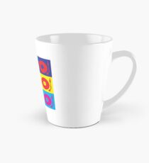 Taza cónica Vinilo Jugador de disco giratorio Pop Art