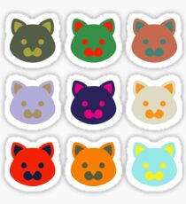 9 lives Sticker