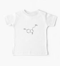 Serotonin structural formula Baby Tee