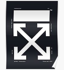 Off-White Arrows Temperature (Updated) Poster